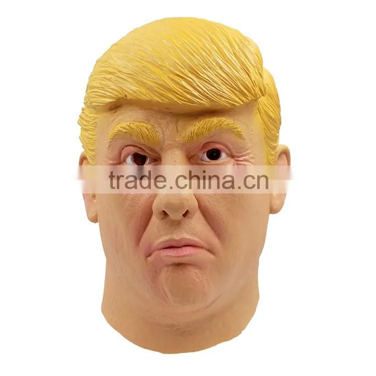 2016 Donald Trump Realistic Man Costume Face Crossdresser Latex Mask