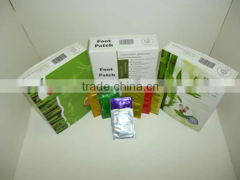 Detox Foot Patch (bamboo vinegar+wood vineagr+100%natural herbs)