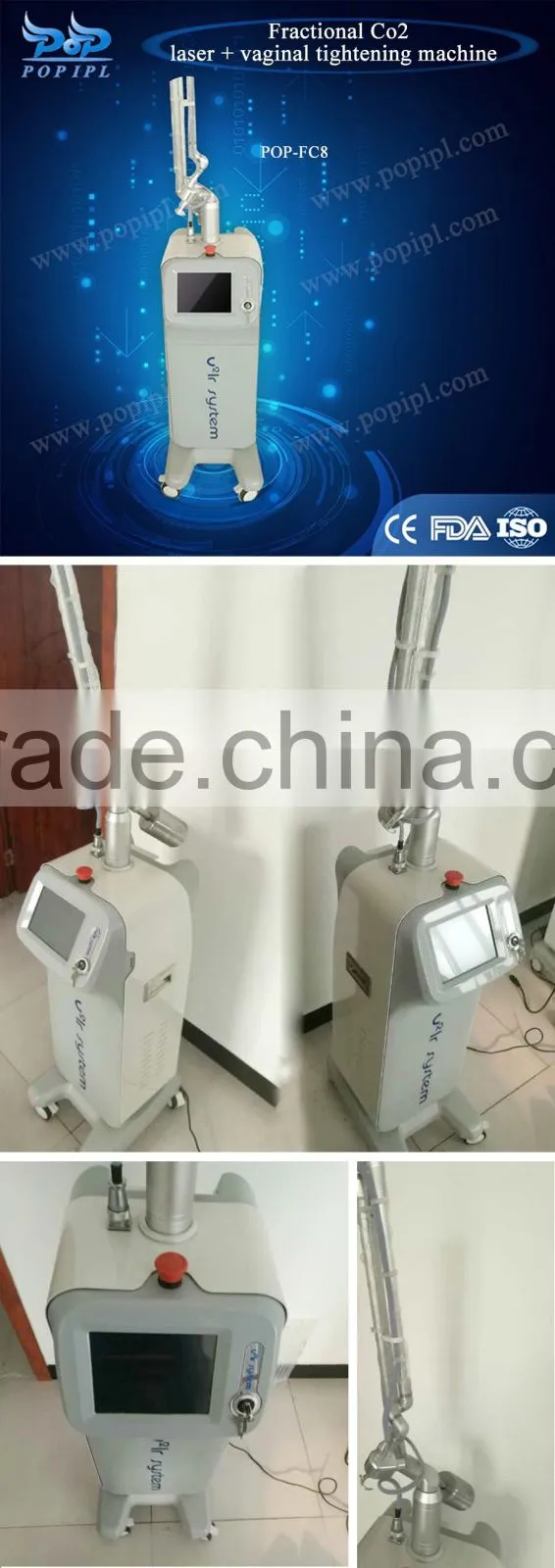 New fractional Co2 laser machine fractional co2 laser equipment POP-FC8