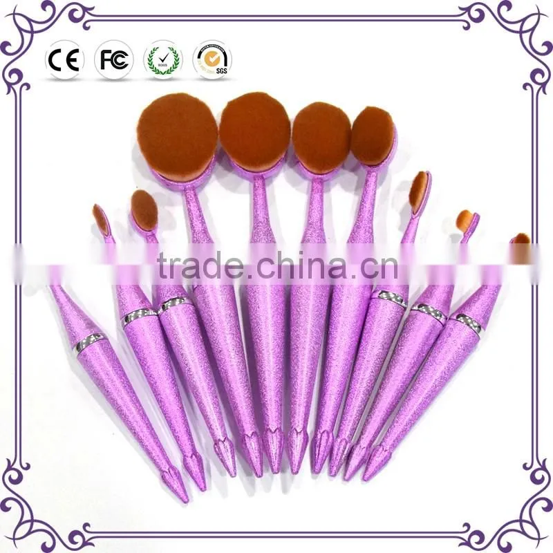 8pcs pro private label makeup brush/eyeshadow brush for colour makeup eye makeup brush