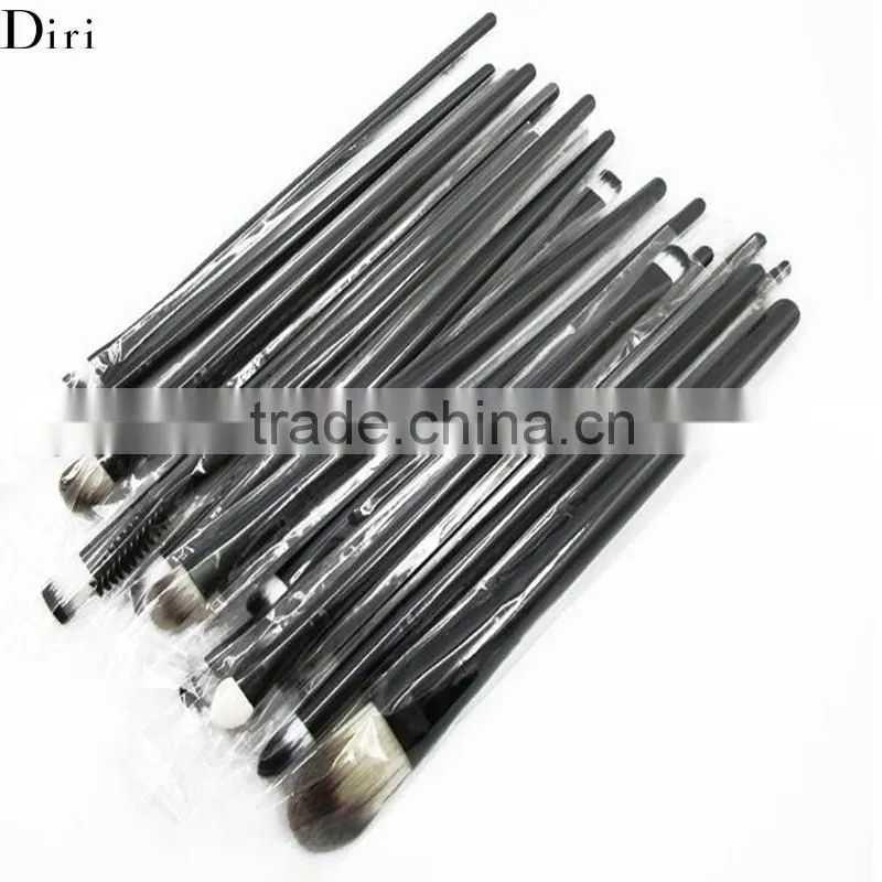 Hot selling Rose Golden Pro 20pcs makeup brush set eyelash extension brush