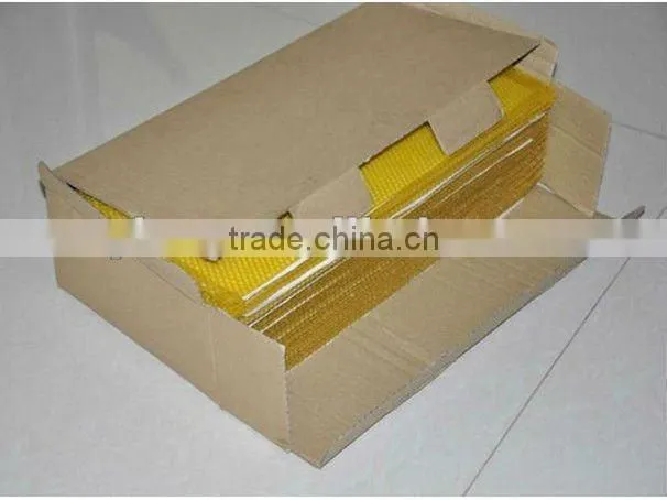 We are manufacturer in European markets for beeswax foundation sheet