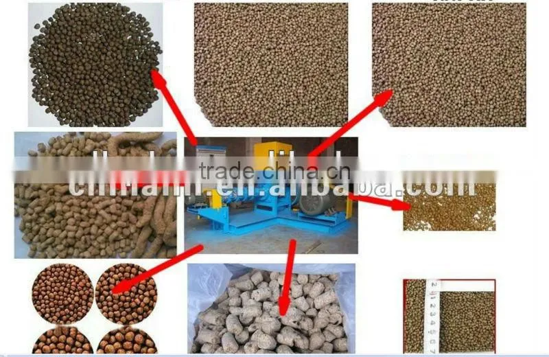 2012 Best seller wide output range automatically wet pet food extruder machine
