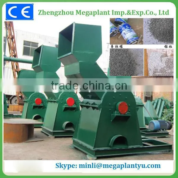 Industrial electric aluminum can crusher machine
