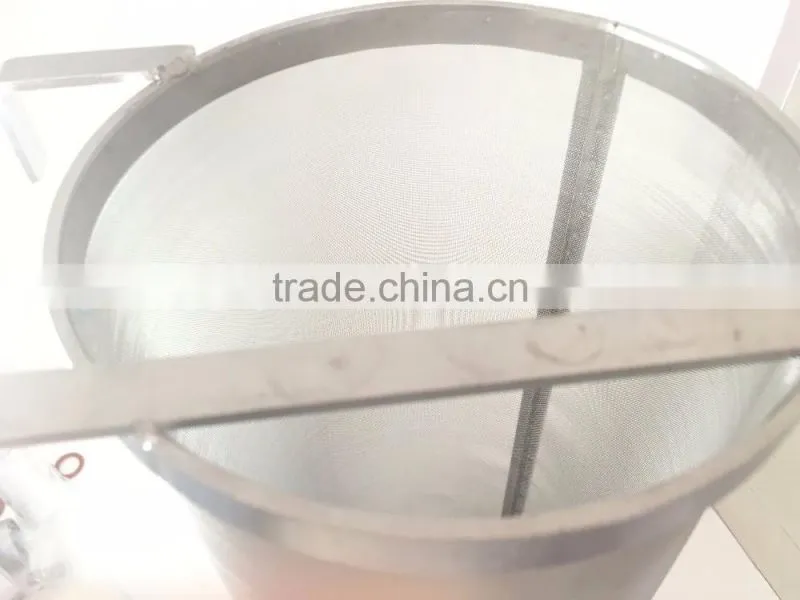 top quality 200 mesh 300 micron stainless steel strainer pot /Homebrew hop filter