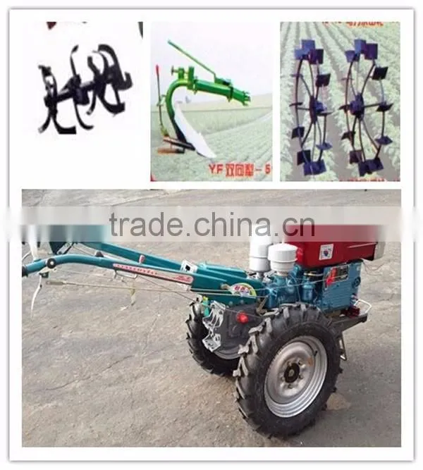 New Small Agriculture Cultivate Machine 15HP Walking Tractor Machine