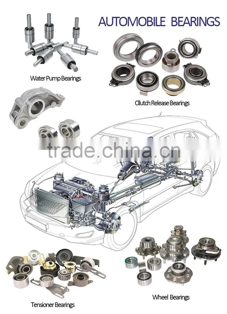 Water Pump Shaft Bearings WB1630148 WIR16301147