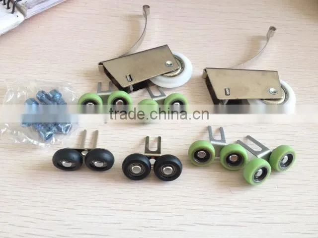 2014 hot sales cabinet glass door roller wheel