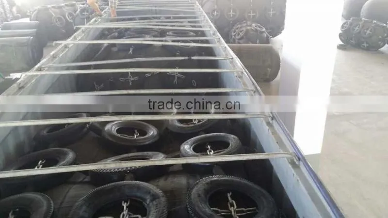 pneumatic marine rubber fender for ship building
