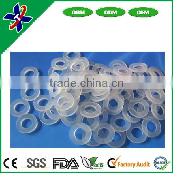 Custom Standard or nonstandard silicone rubber grommet and rubber O ring