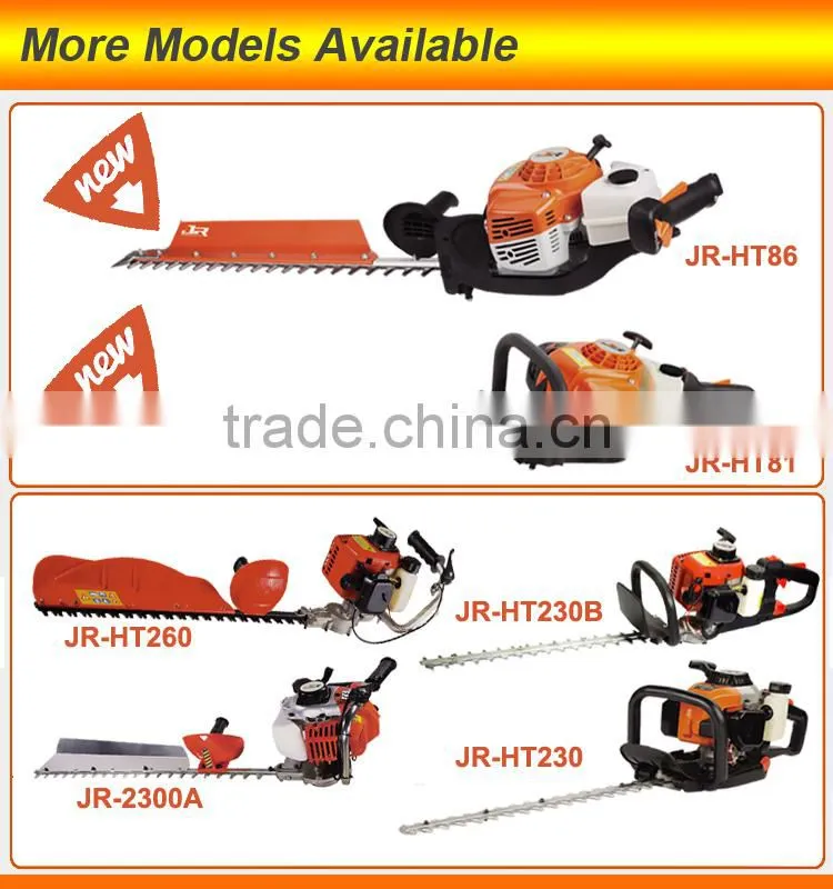 Long working life 23cc HT86 petrol hedge trimmer