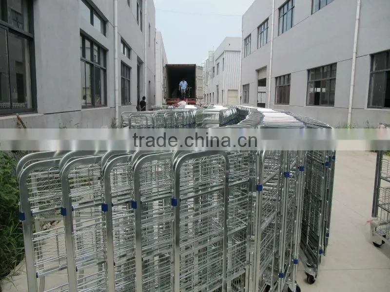 Multi functional milk trolley cart for display/transport