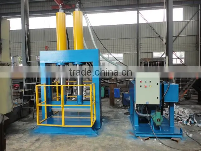 Hydraulic plastic lump cutter/ hydraulic cutting machine/ vertical cutting machine