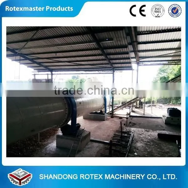 sawdust rotary dryer wood dryer in pellet line
