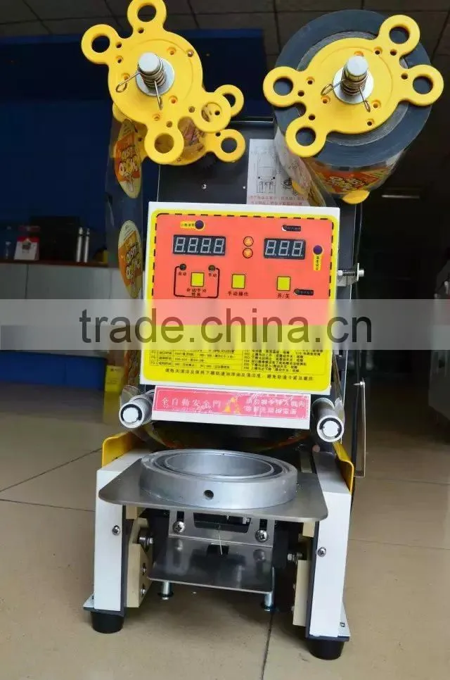 plastic cup sealing machine price