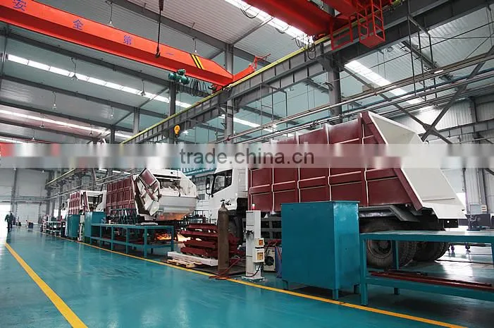 three stages truck lorry lift hydraulic cylinder