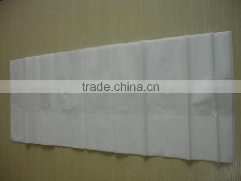 HDPE blue bags 20micr flat bag