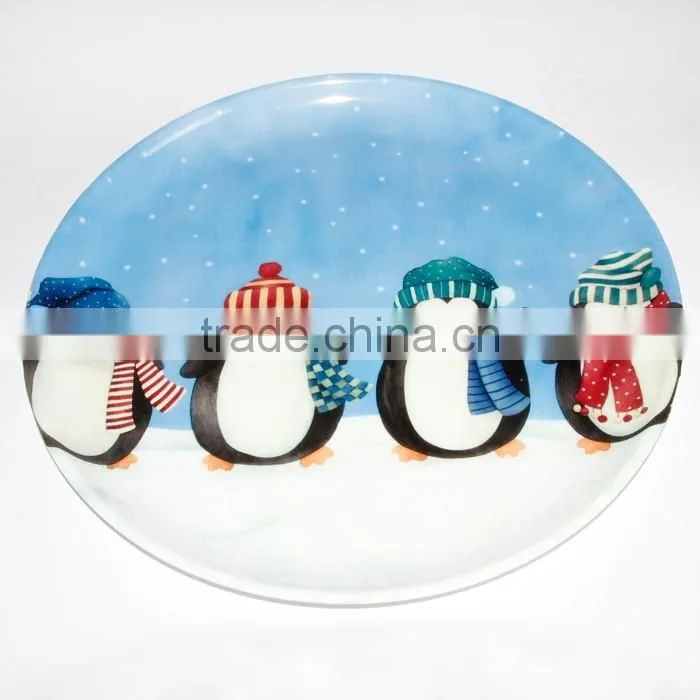 Round Plastic Plate/ PP Durable Plastic tableware / Dish