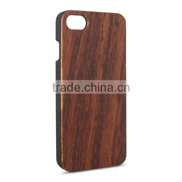 Wood mobile phone case, PC bottom protective back cover for iPhone7