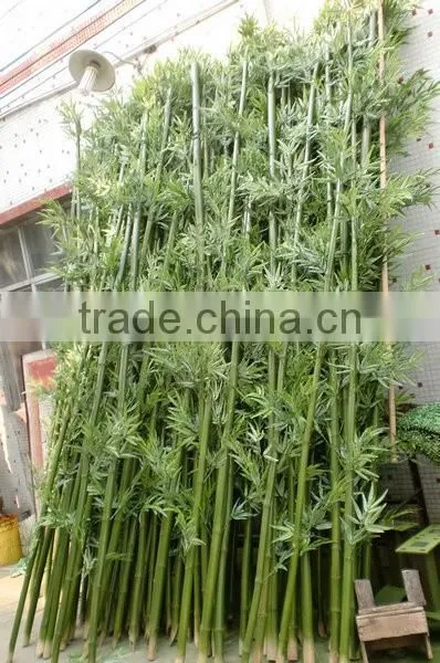 Wholesale chinese bamboo plant for hotel decoration plastic bamboo artificial bamboo plants
