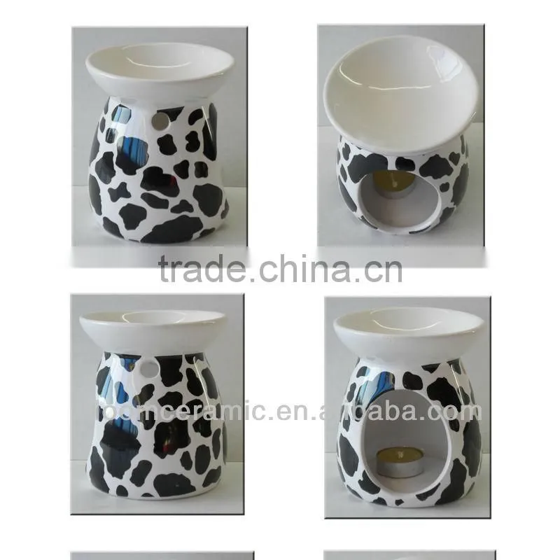 Zebra-stripe pattern porcelain oil furnace