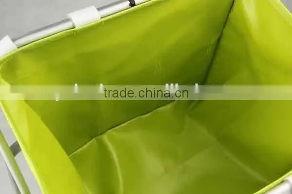 Foldable storage basket With Aluminum Tube LAUNDRY BASKET