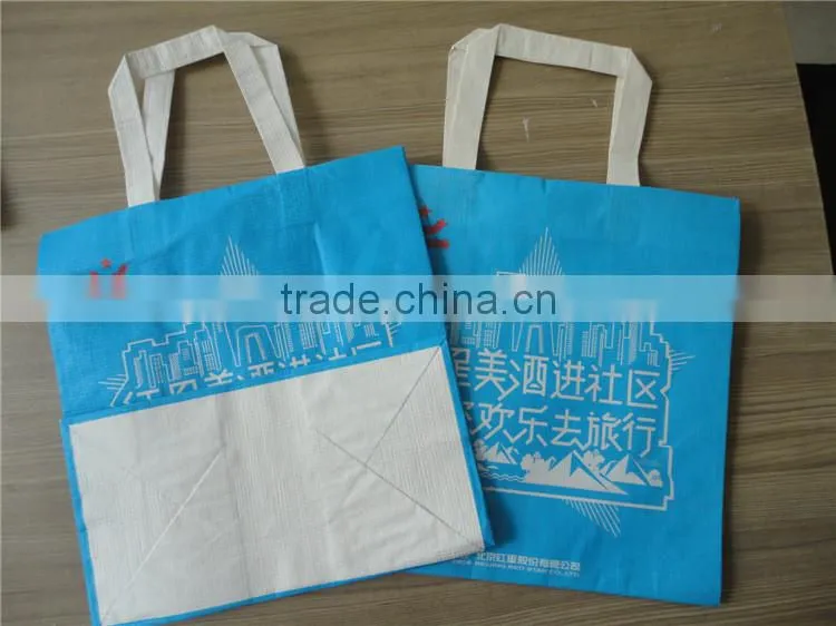 free sample hande made warp and weft paper material new design custom restaurant branded retail paper kraft bag