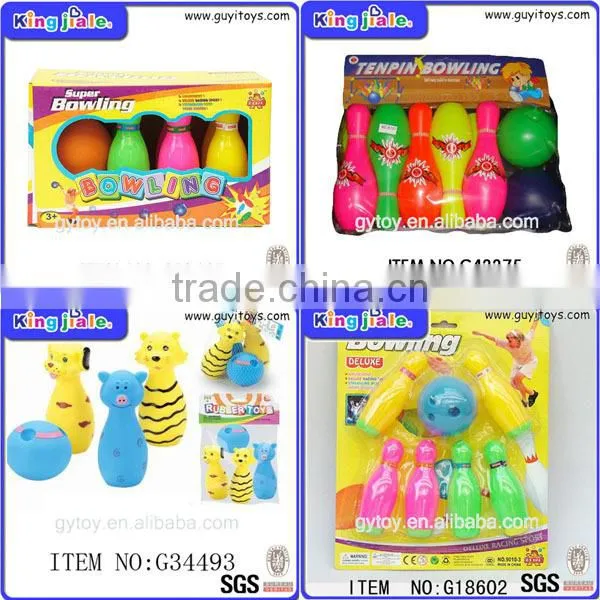 Wholesale cheap customized promotional kids bowling toys