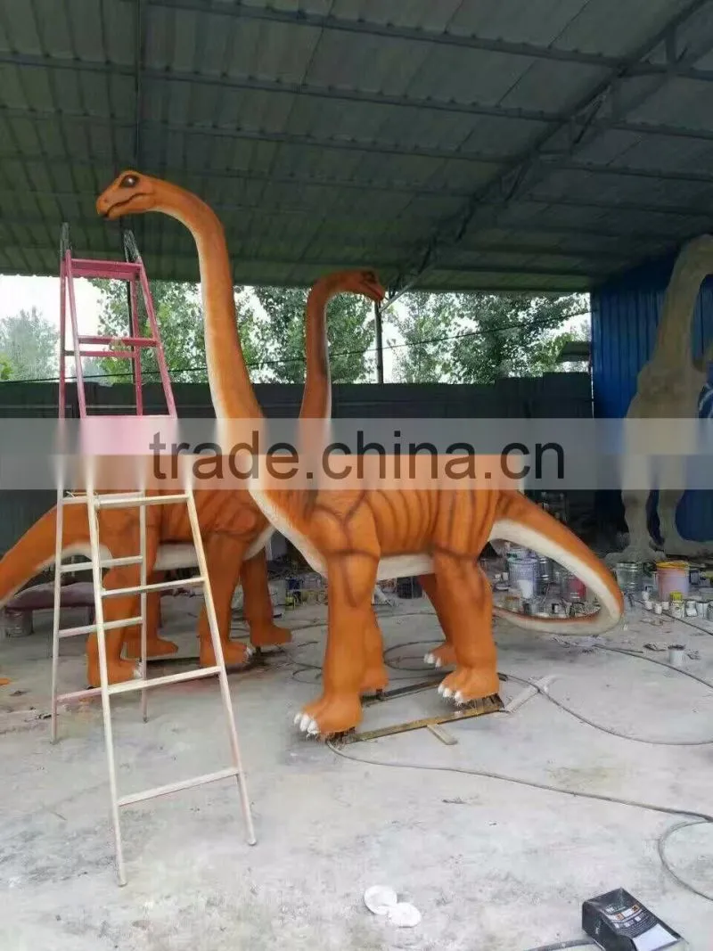 Resin outdoor dinosaur large fiberglass animal statues for sale