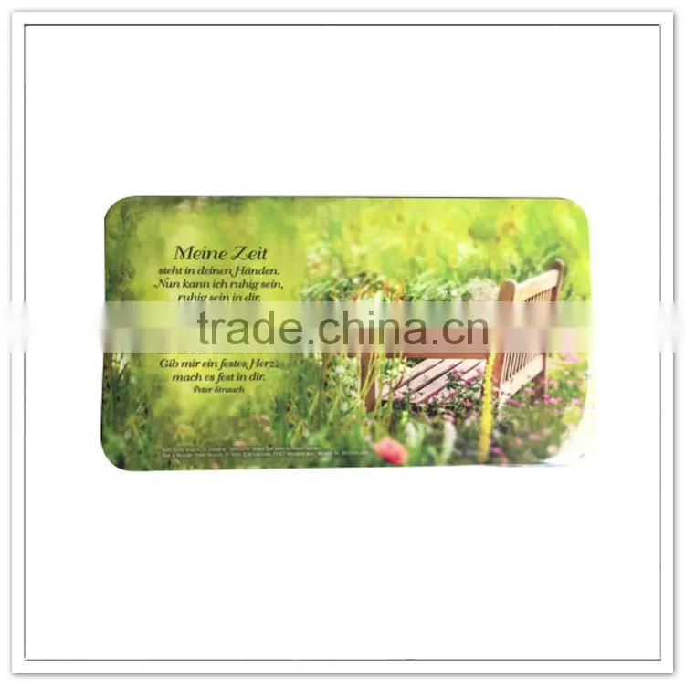 International houseware importer's choice plastic melamine custom printing thin plastic cutting board