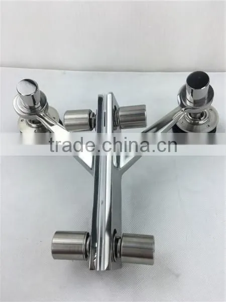 V Shape Glass Facade Spider Heavey Duty Glass Clamp
