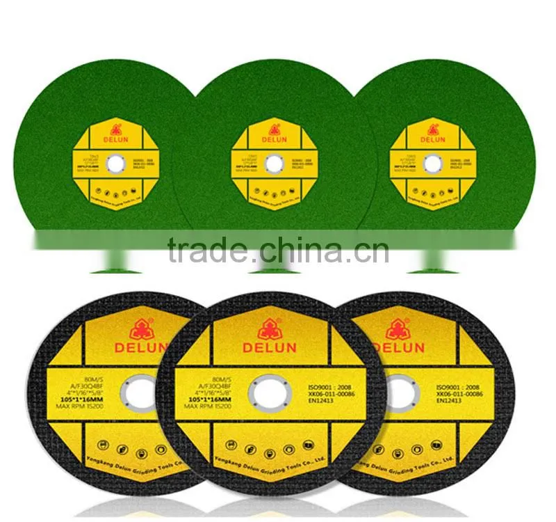 Brown /Green /Black Grinding Wheel from Yongkang Delun