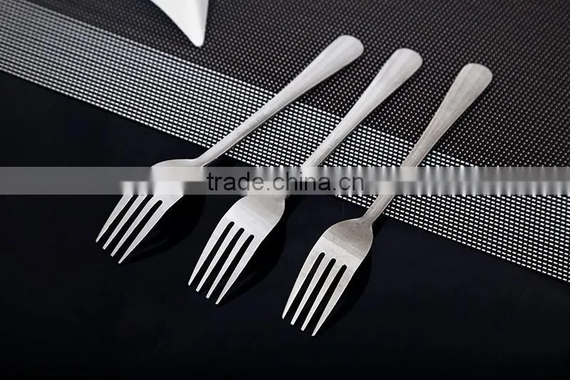 Hot selling Silver Stainless Steel Cake Fruit Forks fully stock stainless steel fork Fruit fork Stainless Steel Hotel Cutlery