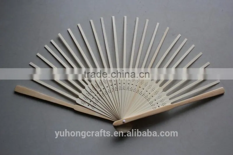 Nature hand folding bamboo frame ribs