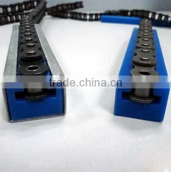 Custom wear resistant Plastic uhmwpe parts linear guide rail