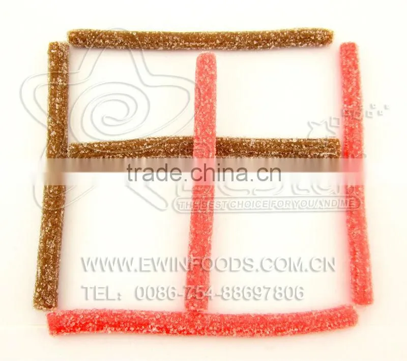 Fruity Flavor Mini Sour Stick Gummy Candy