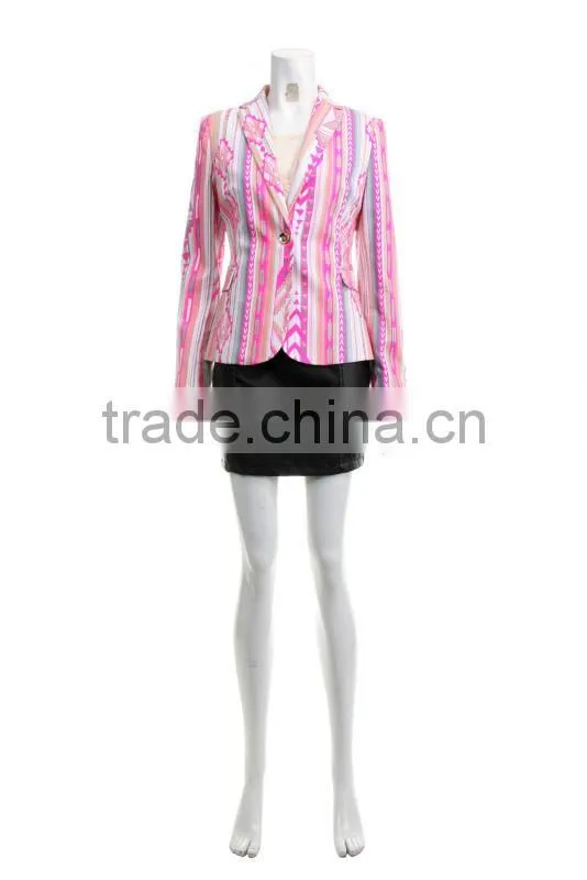 2014 New Arrival Fashion Striped Sport Jacket for clud