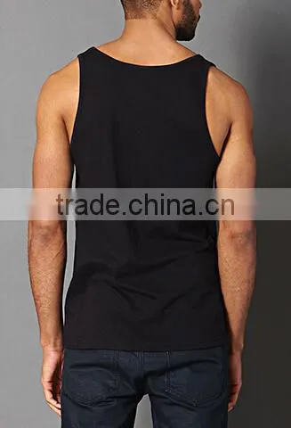 Custom Print Wholesale Cotton Custom Mens Tank Top