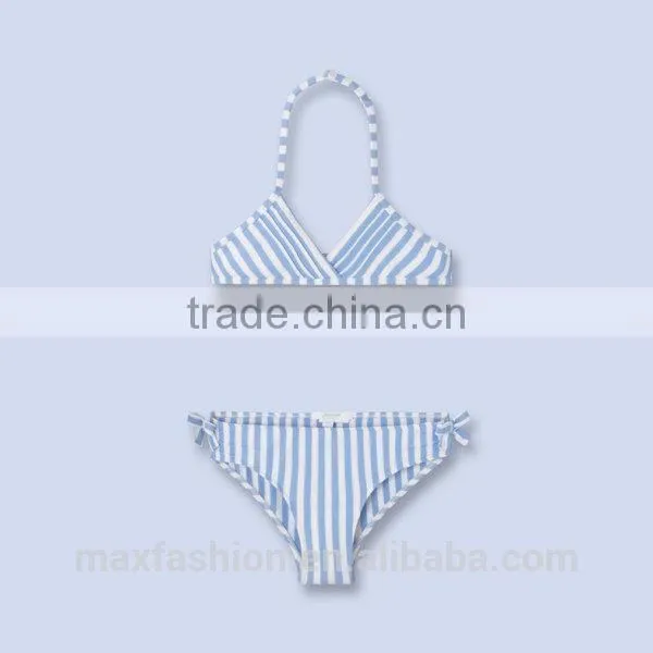 Kids Retro Sexy Crochet Bikini Swimwear
