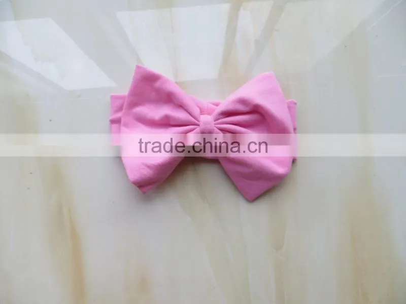 2015 pure color baby headband colorful flower headband YW-132