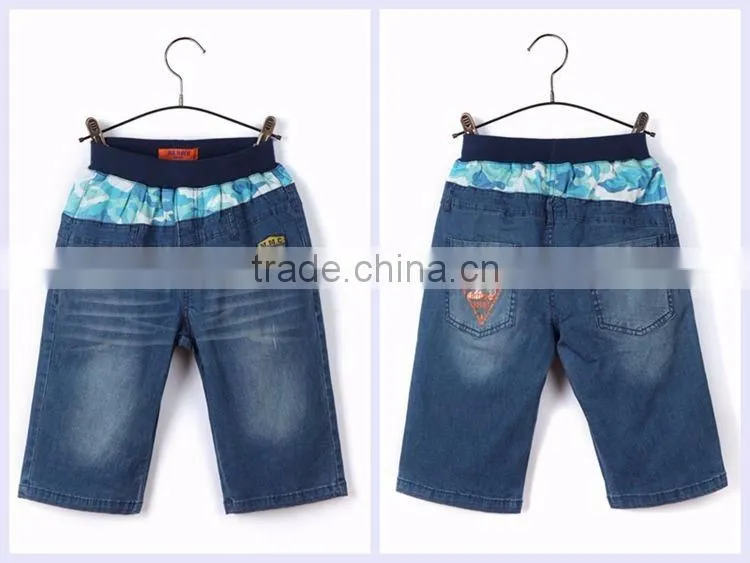 2017 Children clothing new style boys pants jeans hand brush kids denim jeans