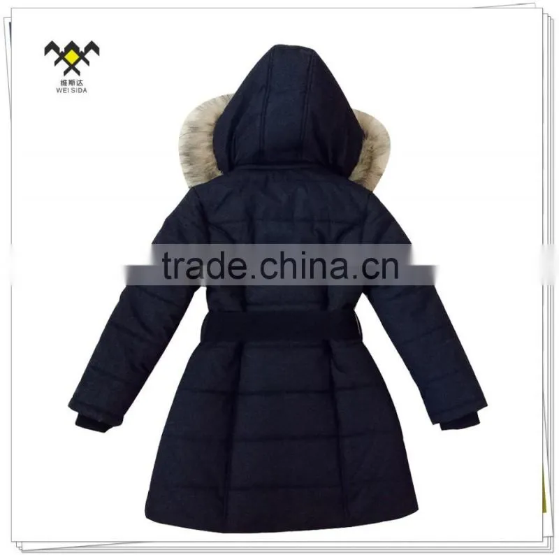 2017 girl fake fur hood fancy jackets