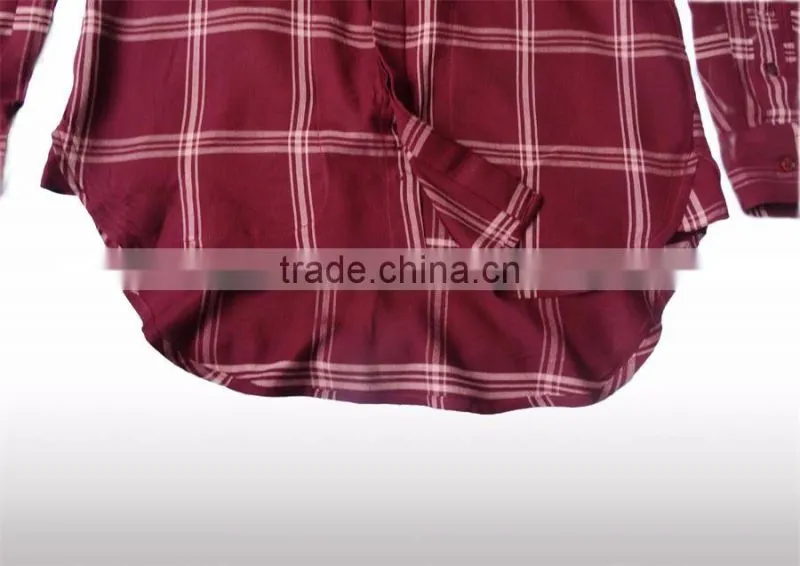 Latest design cotton casual men' s rayon Breathable shirt