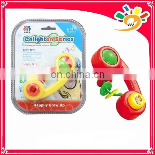 Newest Baby Enlighten Series Rattle Bell Toy,Cute The Dumbbell Design Rattle Bell