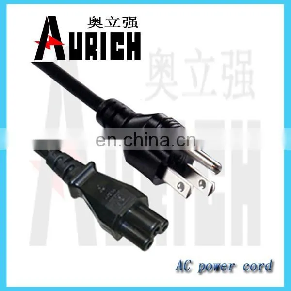 Electric cable reel power cord,NEMA male plug IEC female plug ac cable power cord for hp laptop touch screen