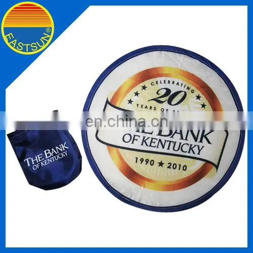 Cheap price collapsible frisbee with small pouch