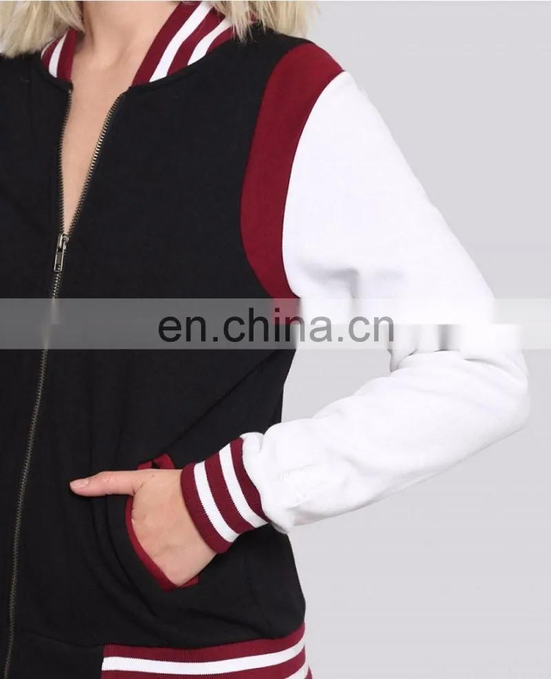 Letterman Varsity Jacket Red/ Leather and Melton Wool,