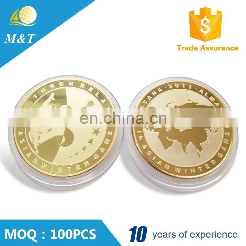 Cheap High Quality Wholesales Aisan Winter Games Souvenir Challenge Coin