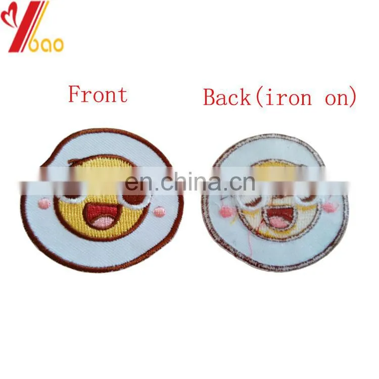 Embroidered technics and iron on FABRIC embroidery patches