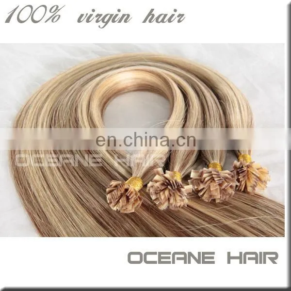 TOP quality wholesale indian virgin remy hair remy u tip keratin human hair extension